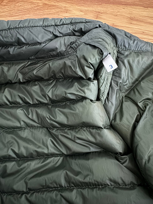 Moncler Jacket Auguste size 3 olive green